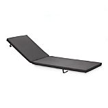 Alfresco Sunbrella® Charcoal Chaise Cushion