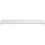 Alfresco Sunbrella® White Sand Dining Bench Cushion