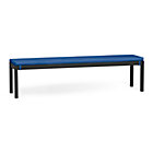 Alfresco Grey Dining Bench with Cushion