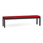 Alfresco Grey Dining Bench with Cushion