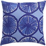Marimekko Appelsiini Blue 20"sq. Outdoor Pillow