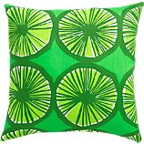 Marimekko Appelsiini Green 20"sq. Outdoor Pillow