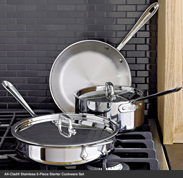 All-Clad® Stainless 5-Piece Starter Cookware Set