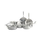 All-Clad® Stainless 14-Piece Cookware Set with Bonus