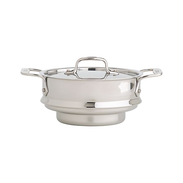 AllClad ® AllPurpose Steamer with Lid Crate and Barrel