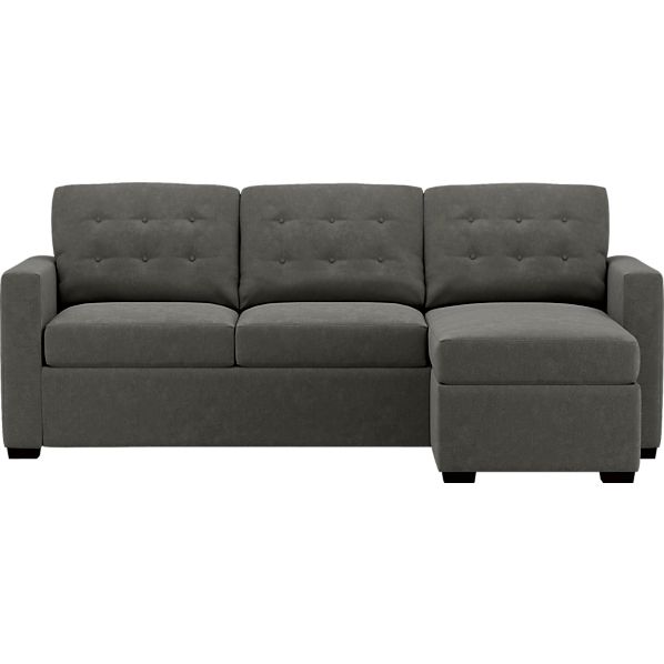Allerton King Sleeper Lounge Sofa in Sleeper Sofas | Crate and Barrel
