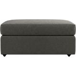 Allerton Double Wide Storage Ottoman with Casters