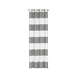 Alston Ivory/Grey 50x84 Curtain Panel