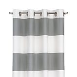 Alston Ivory/Grey Curtain Panels
