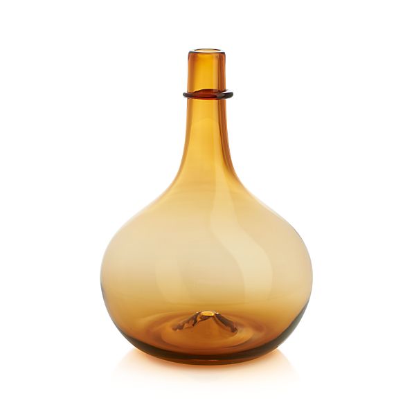 Amber Vase Crate and Barrel