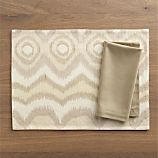 Anatola Placemat and Cotton Neutral Napkin