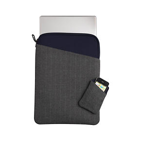 Charcoal Grey Angle Phone and Laptop Sleeves