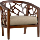 Ankara Chair with Cushion.