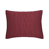 Anujah Garnet Standard Sham