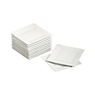 Set of twelve square appetizer plates.