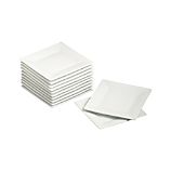 Set of 12 Square 6" Appetizer Plates