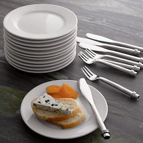 Round Rim 6 Appetizer Plate