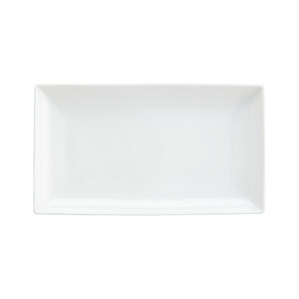 Rectangular 10"x5.75" Appetizer Plate Crate and Barrel