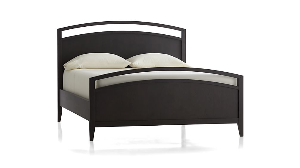 Arch Charcoal Twin Bed in Beds & Headboards Crate and Barrel