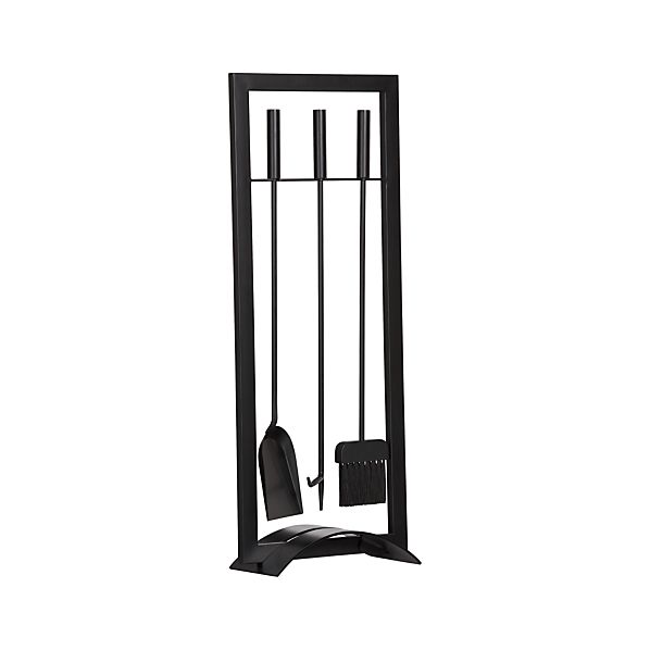ArchFireplaceToolSetBlkF12