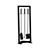 ArchFireplaceToolSetBlkF12