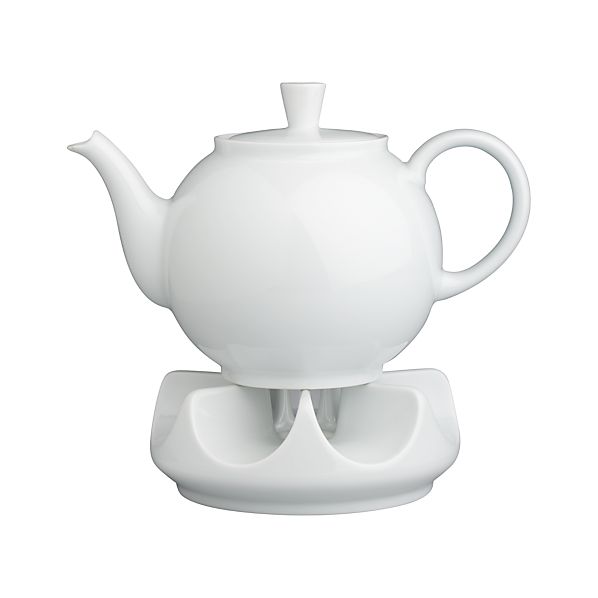 Arzberg Teapot with Warmer Crate and Barrel