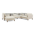 Asana 3-Piece Sectional Sofa (101" Sofa, Armless Sectional Loveseat, Left Arm Chaise)