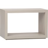 Ascend Taupe 27" Open Storage Unit