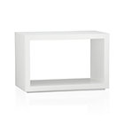 Ascend White 27" Open Storage Unit.