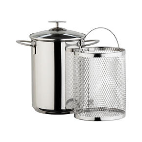 Crate and Barrel Stainless Cookware by Berndes Asparagus Steamer