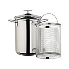 Crate and Barrel Stainless Cookware by Berndes Asparagus Steamer. 3 qt.
