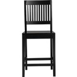 Aspen 24" Black Counter Stool