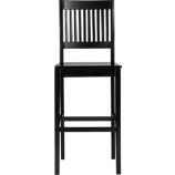Aspen 30" Black Barstool