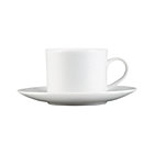 Aspen Cup and Saucer: 9 oz.cup, 6.25" dia. saucer.