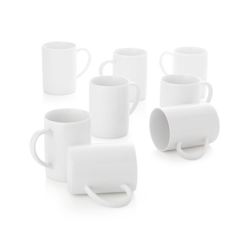 Set of 8 Aspen Mugs Crate and Barrel