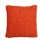 Aubree Boucle Orange Pillow.