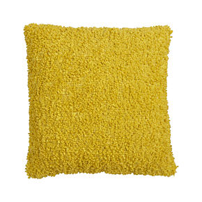 Aubree Boucle Yellow 18 Pillow