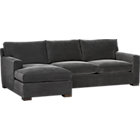 Axis II 2-Piece Sectional Sofa (Left Arm Chaise, Right Arm Apartment Sofa)