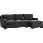 Axis II 2-Piece Sectional Sofa (Right Arm Chaise, Left Arm Apartment Sofa)