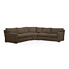 Axis II 3-Piece Sectional Sofa (Left Arm Apartment Sofa, Wedge, Right Arm Apartment Sofa)