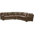 Axis 3-Piece Sectional (Left Arm Apartment Sofa, Wedge, Right Arm Apartment Sofa)