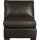 Axis Leather Armless Sectional Chair