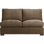 Axis Armless Sectional Loveseat