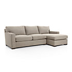 Axis II 2-Piece Sectional Sofa ( Left Arm Apartment Sofa, Right Arm Chaise)