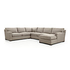 Axis II 4-Piece Sectional Sofa (Left Arm Apartment Sofa, Corner, Armless Loveseat, Right Arm Chaise)