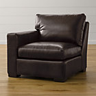 Axis II Leather Left Arm Sectional Chair