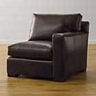 Axis II Leather Right Arm Sectional Chair