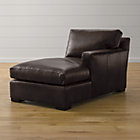 Axis II Leather Right Arm Chaise
