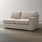 Axis II Slipcovered Right Arm Apartment Sofa