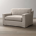 Axis II Slipcovered Chair and a Half